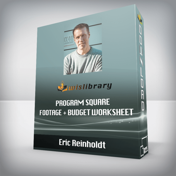 Eric Reinholdt â€“ Program Square Footage + Budget Worksheet