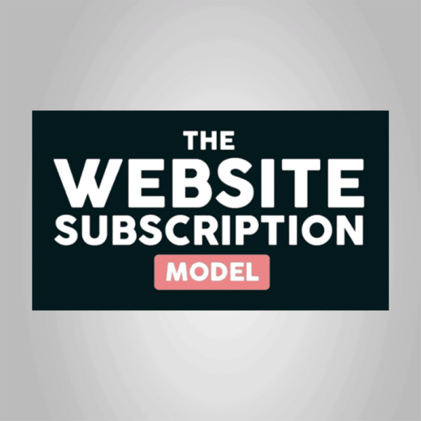 Ben Adkins â€“ The Website Subscription Model