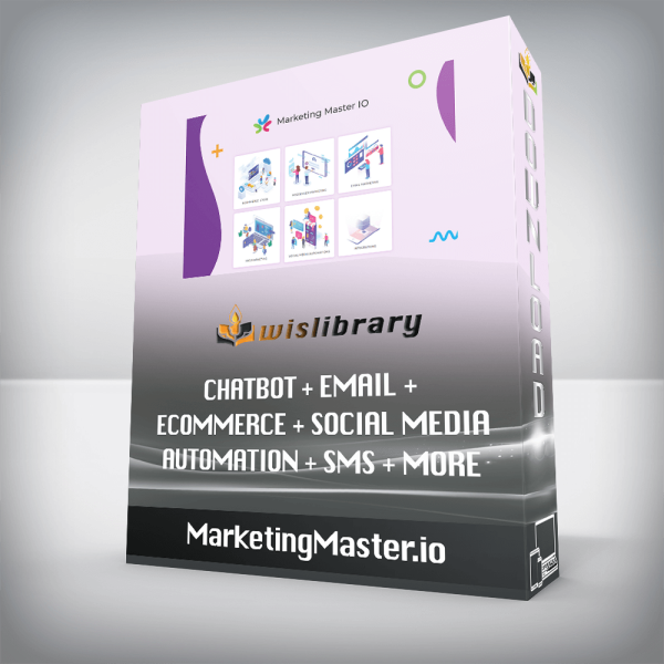 MarketingMaster.io â€“ ChatBot + Email + Ecommerce + Social Media Automation + SMS + more