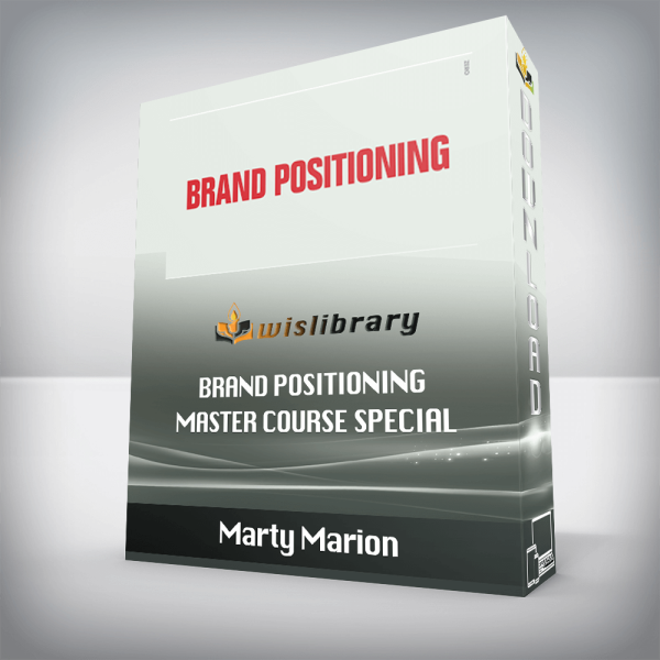 Marty Marion â€“ Brand Positioning Master Course Special