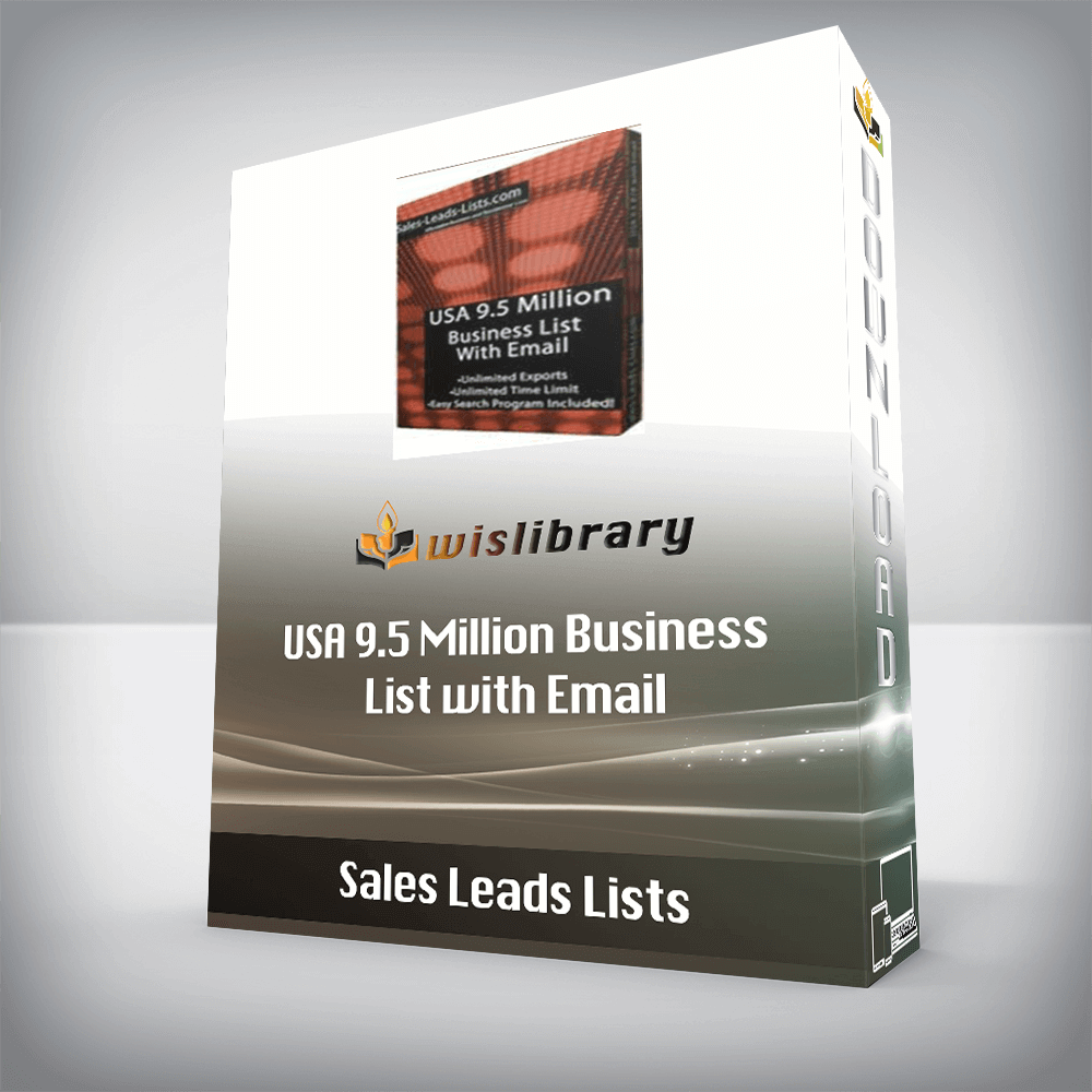 Sales Leads Lists â€“ USA 9.5 Million Business List with Email - The ...