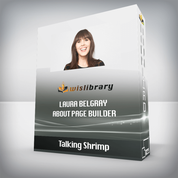 Talking Shrimp â€“ Laura Belgray â€“ About Page Builder