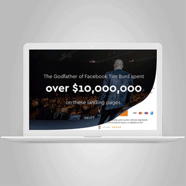 Tim Burd â€“ $10,000,000 Landing Pages