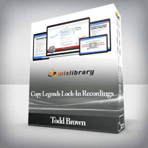 Todd Brown â€“ Copy Legends Lock-In Recordings