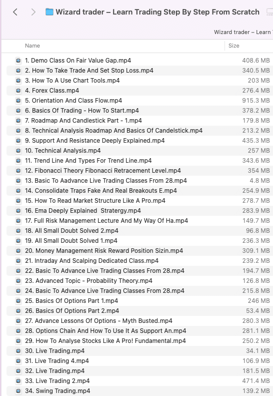 Wizard trader – Learn Trading Step By Step From Scratch