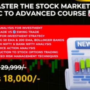 Guru of Chart Master the stock market – Basic to advanced Course