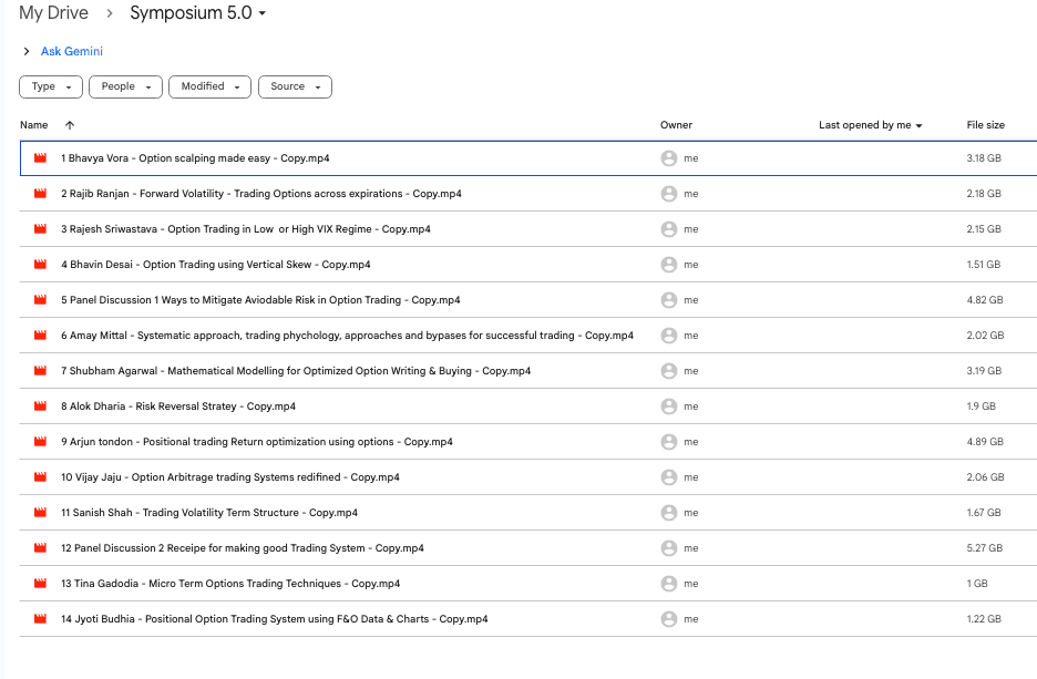 Option Symposium 5.0 By Quantsapp