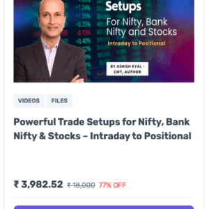 Ashish Kyal Powerful Trade Setups for Nifty, Bank Nifty & Stocks – Intraday to Positional Premium Course