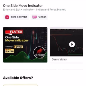 Sk Trader One Side Move Indiactor Course