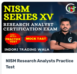 Stock Batao INDORI TRADING WALA NISM Research Analysts Practice Test