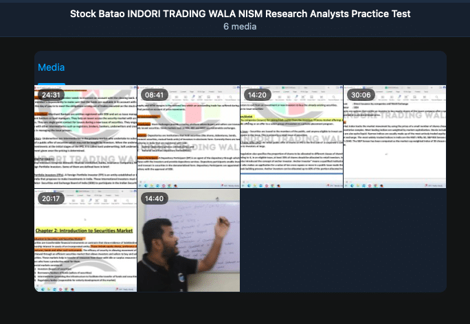 Stock Batao INDORI TRADING WALA NISM Research Analysts Practice Test