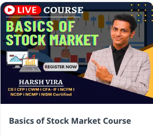 Harsh Vira Basics of Stock Market Course