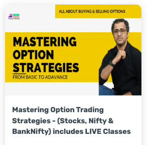Voodoo Tradings Mastering Option Trading Strategies – (Stocks, Nifty & BankNifty) includes LIVE Classes