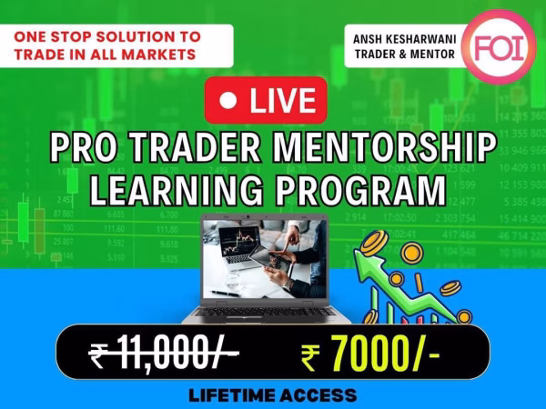 Ansh Kesharwani Pro Trader Mentorship Learning Program