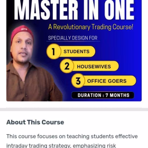 Neta Academy Course Master in one – A Revolutionary Trading Course 7 Months