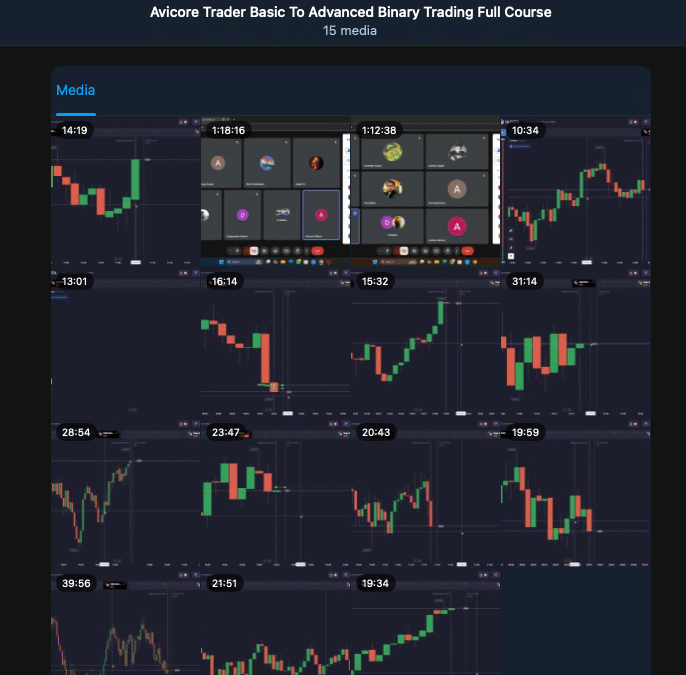 Avicore Trader Course Binary Market Basic to Advance Full Course
